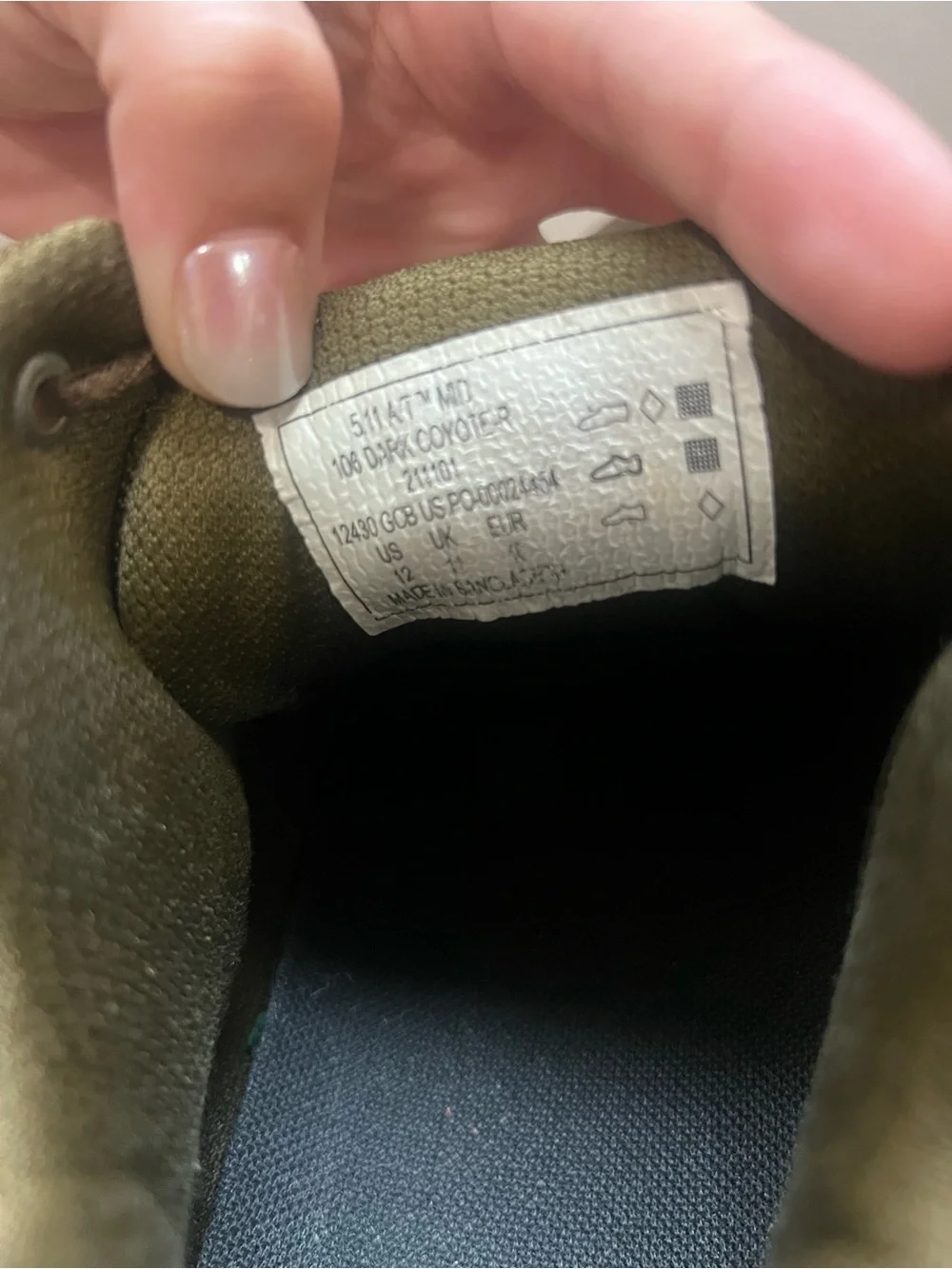5.11 Tactical Men's Brown Tactical Boots